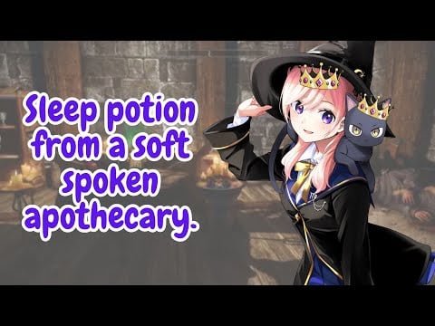 Sleep potion from a soft-spoken apothecary [Asmr/Roleplay] [Soft voice] [personal attention]