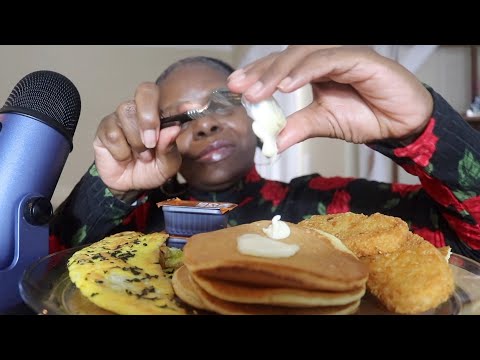 Lets Eat Pancakes ASMR eating Sounds