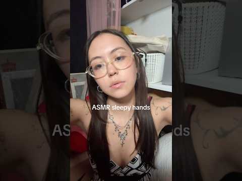 ASMR sleepy hands and tapping #asmr #fastasmr