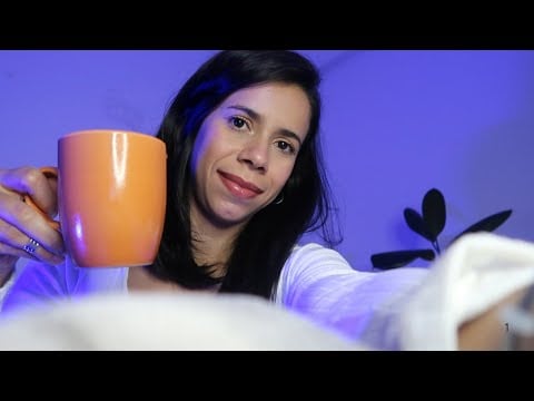 Cuidando de você doente | Friend Pampering You | ASMR