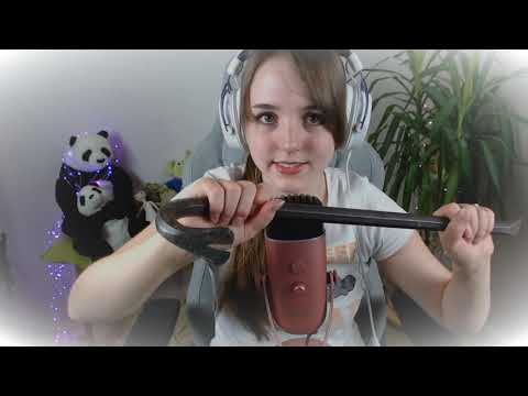 ASMR - plucking negative energy and positive affirmations