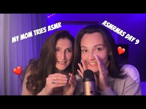 My Mom Tries ASMR ❤️ Triggers and Georgian Speaking🇬🇪 (ASMRmas Day 9)