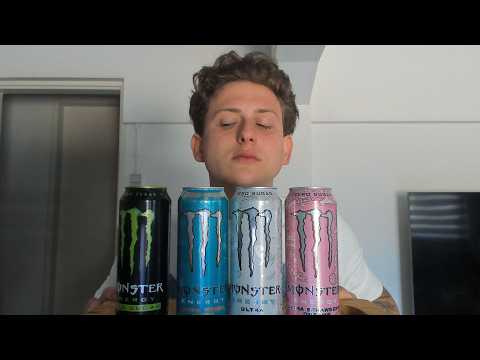 ASMR sipping Monster Energy 🧟 