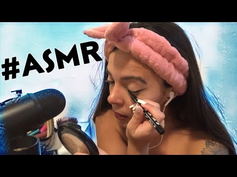 ASMR SE ARRUME COMIGO PARA UM ENCONTRO
