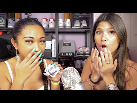 ASMR WITH MY SISTER 2 😏