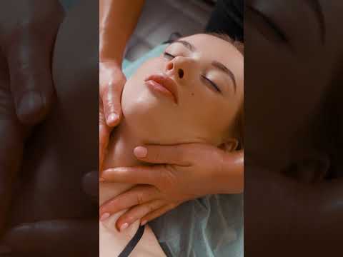 Neck lifting massage and asmr relaxation for Karina #neckmassage