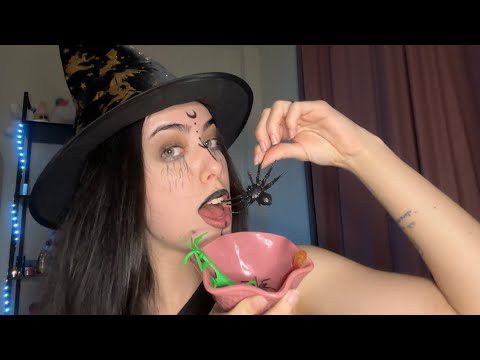 ASMR- BRUXA FAZENDO POÇÃO DO SONO PRA VOCÊ DORMIR!