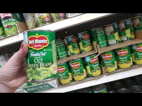 Dollar Tree 🥫Canned Food Shelf Organization