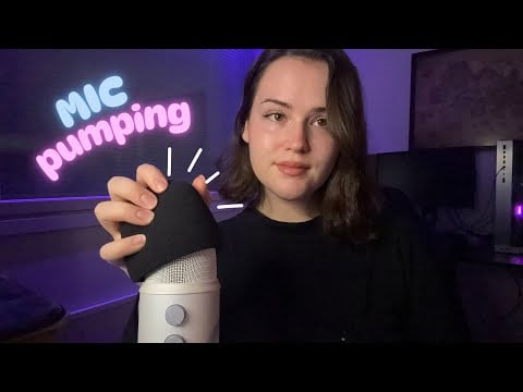 ASMR That WILL Make Your Eyes Heavy (mic pumping, swirling, gripping)