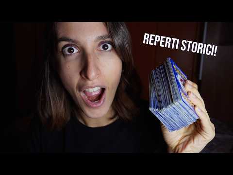 CARTE POKÉMON VECCHISSIME!! (guarda cos'ho trovato!) 😱 ASMR ita
