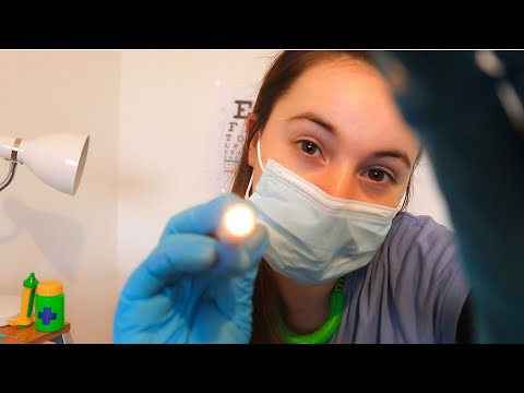 ASMR | Full Medical Examination (Soft Spoken) • Cranial Nerve Exam • Personal Attention  • Gloves