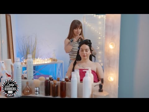 Soft Feathers ASMR Massage by Barber Lady Dana
