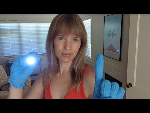 ASMR Cranial Nerve Exam (with Massage Elements)