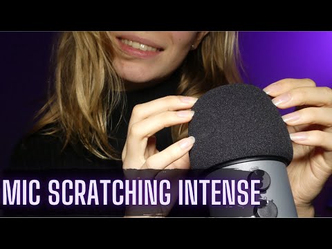 MIC SCRATCHING INTENSE ET PAPOUILLES DE MICRO 👉 massage crânien, bonnette fluffy et bruits de gants