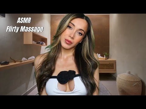 ASMR Flirty Massage Girl 💆🧴 soft spoken, lotion sounds, personal attention...