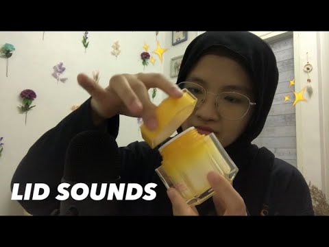 ASMR Your Fav Lid Sounds with Some Tapping ✨