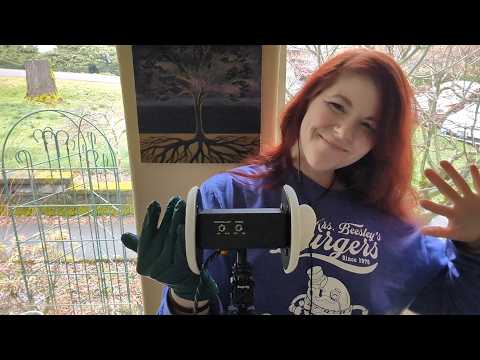 ASMR - Ear Picking, Palpating and Folding on Old 3Dio - Soft Spoken Rambling