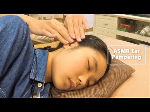 Soft & Gentle Ear Massage ASMR for Real Person | Ear Pampering ASMR