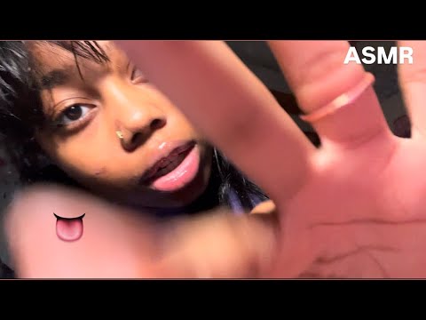 ASMR| Spit Painting On Your Face👅 & Playing With Your Hair ASMR Roleplay☺️🫶🏽