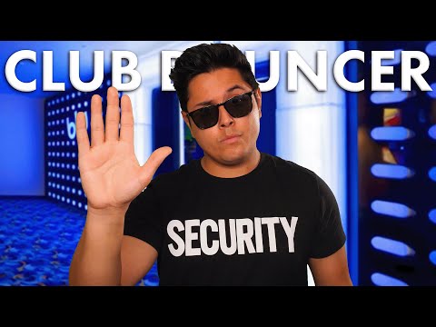 The Most EXCLUSIVE Club in the World | Bouncer Roleplay | ASMR