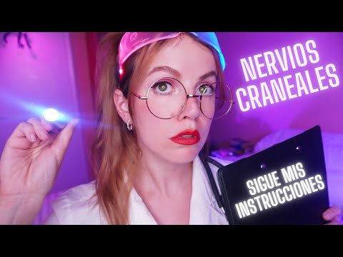 ASMR SIGUE MIS INSTRUCCIONES + TEST NERVIOS CRANEALES