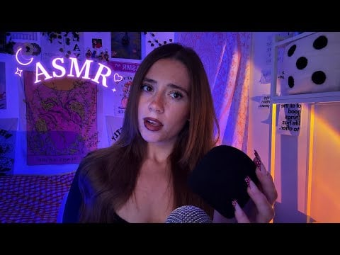 ASMR fast & aggressive mouth sounds, hand sounds, mic pumping,fabric scratching 