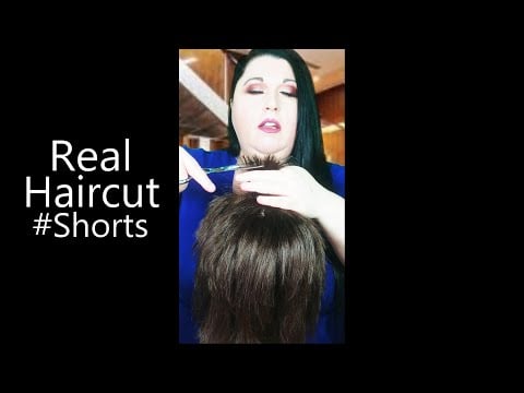 ASMR Real Haircut #Shorts