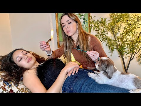 ASMR Relaxing Reiki Session | Uplifting Energy Healing, Kinesiology [Real Person] Brushing Tingles