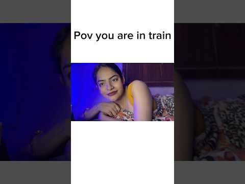 a train ride with me #roleplay #asmr #relaxing #love #viral