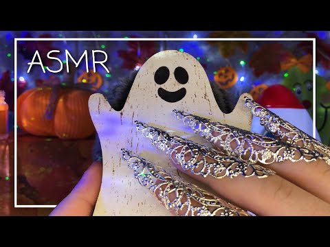 ASMR Wood Ghost Tapping for Sleep & Relaxation! 👻 (No Talking)