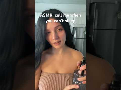 call me when you can't sleep 🤍#asmr #girlfriendasmr #sleepasmr #comfortaudio #whisper