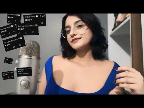 Türkçe Asmr - İsmini fısıldıyorum.