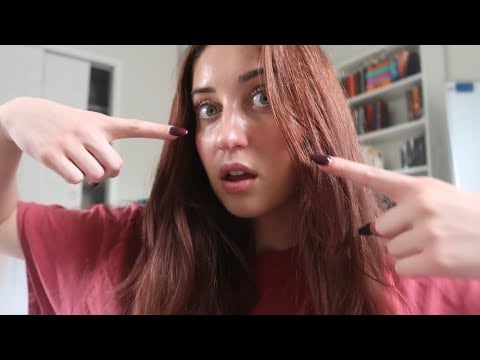 ASMR There's Something on Your Face - personal attention