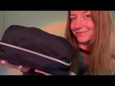 asmr showing you my entire makeup collection (soft spoken rambling, makeup sounds/application) 🌸