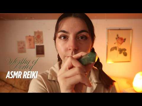 ASMR Reiki |  Wealth activation | cord cutting with poverty mindset | activate abundance mindset