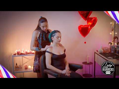 St.Valentine Special ASMR Massage by Sandra to Anna