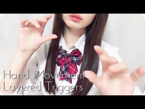 ［視覚的 ASMR] 眠くなる手の動きと多様な音 (口音、物の音) Hand Movement & Mouth Sound | 音フェチ asmrちゃむ