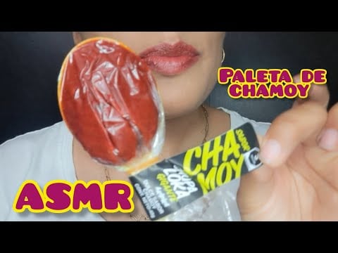 ASMR | PALETA DE CUCHARA Parte 2 | SABOR CHAMOY