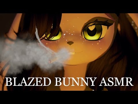 ASMR | STONER BUNNY attempts ASMR (it does not go well) [Whisper ramble/ GONE WRONG]