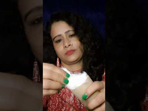 Asmr Applying cream on your face #asmr #acmp #visualtingle #ghosalasmr #shorts #relax