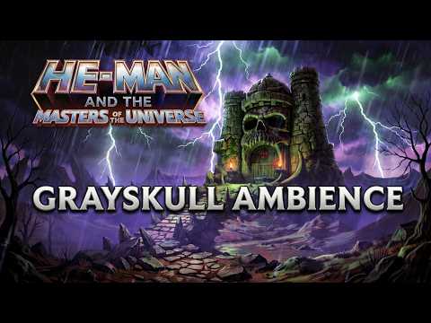He-Man 💀Grayskull Ambience | Rain & Thunderstorm | 80s Dark Fantasy Lo-fi Synth (CHOOSE YOUR AUDIO)