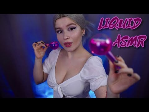 ASMR Liquid lullaby sounds for the best sleep 🤍 Water globes, binaural beats, no talking 😴