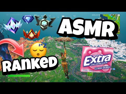 ASMR Français • FORTNITE en RANKED avec CHEWING-GUM très INTENSE 😴💤 (très proche du micro ✨)
