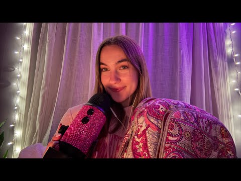 ASMR What’s In My Bag (Backpack Edition) ✨