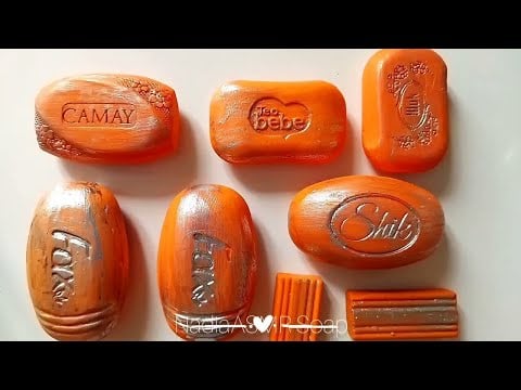Dry Soap carving ASMR\ relaxing sounds\ No talking. Satisfying ASMR video\ Cutting soap