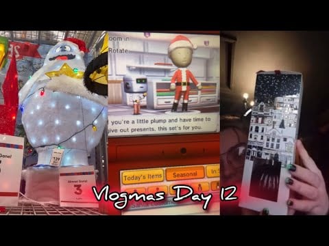Vlogmas Day 12 - Molly’s Crimbo Haul & Christmas Decor At an American Mall 