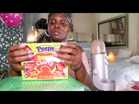 Crinkle ASMR Soft Spoken Whispering/Sleep | Snacks | Candy