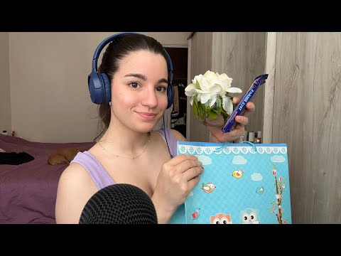 ASMR haul de mis regalos de cumpleaños 🎁 🎂