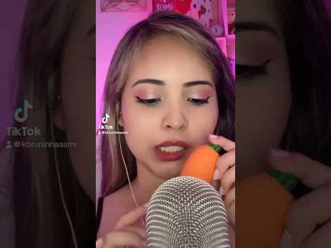 Asmr cenoura 🥕 #asmr #cenoura