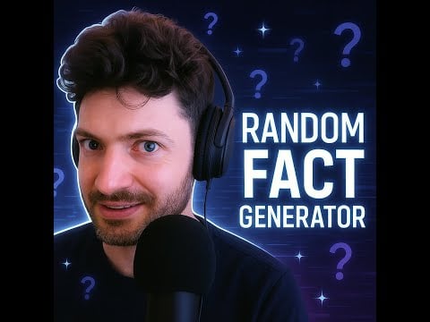 Lets Hang Out #7 - Whispered Random Facts Generator